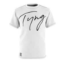 Load image into Gallery viewer, TKPB *SIG* &quot;WHITE &amp; BLACK&quot; White Tee Unisex AOP Cut &amp; Sew Tee
