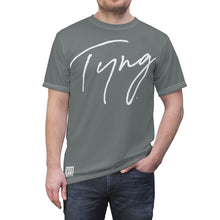 Load image into Gallery viewer, TKPB *SIG* &quot;GREY &amp; WHITE&quot; Grey Tee Unisex AOP Cut &amp; Sew Tee
