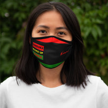 Load image into Gallery viewer, *RBG WAKE UP FLAG* &quot;Nubastyle&quot; Fitted Polyester Face Mask
