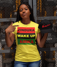 Load image into Gallery viewer, &quot;WAKE UP&quot; *NUBASTYLE* Unisex Jersey Short Sleeve Tee  - SKU: 2583104869
