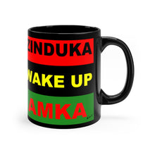 Load image into Gallery viewer, &quot;WAKE UP&quot; Black mug 11oz
