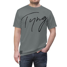 Load image into Gallery viewer, TKPB *SIG* &quot;GREY &amp; BLACK&quot; Grey Tee Unisex AOP Cut &amp; Sew Tee
