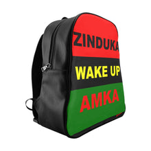 Load image into Gallery viewer, &quot;WAKE UP&quot; School Backpack
