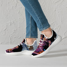 Load image into Gallery viewer, D19 Mesh Knit Sneakers - White
