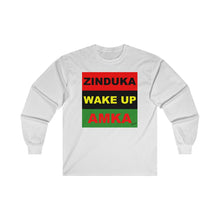 Load image into Gallery viewer, &quot;WAKE UP&quot; *Nubastyle* Ultra Cotton Long Sleeve Tee
