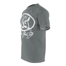 Load image into Gallery viewer, TKPB *MG* &quot;Grey &amp; White&quot; Grey Tee Unisex AOP Cut &amp; Sew Tee
