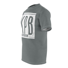 Load image into Gallery viewer, TKPB *BIG BOX* &quot;GREY &amp; WHITE&quot; Grey Tee Unisex AOP Cut &amp; Sew Tee
